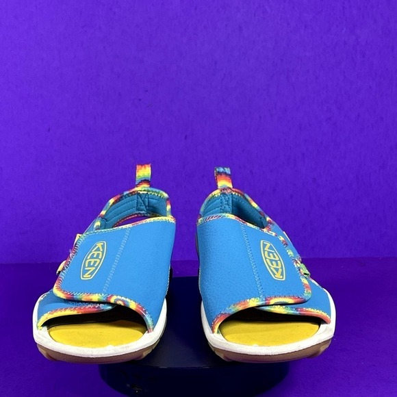 Keen Knotch‎ River Open Toe Blue Tie Dye Water Sandals Unisex Shoe Size 3 - Picture 2 of 8